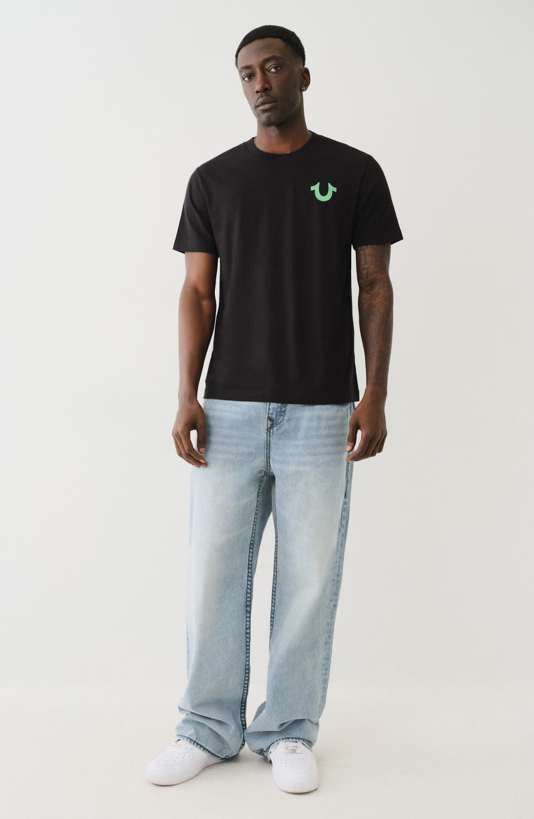 True Religion Blaze Graphic T-Shirt, Alternate, color, 