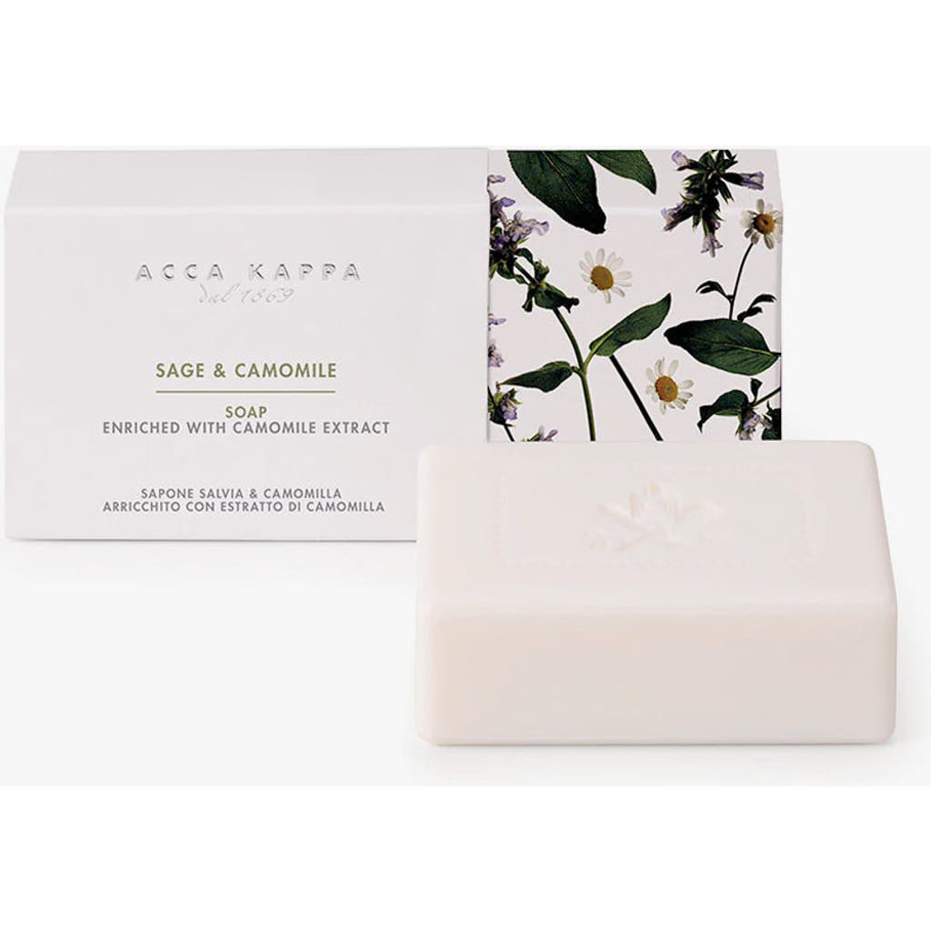 Acca Kappa Sage & Chamomile Soap In White