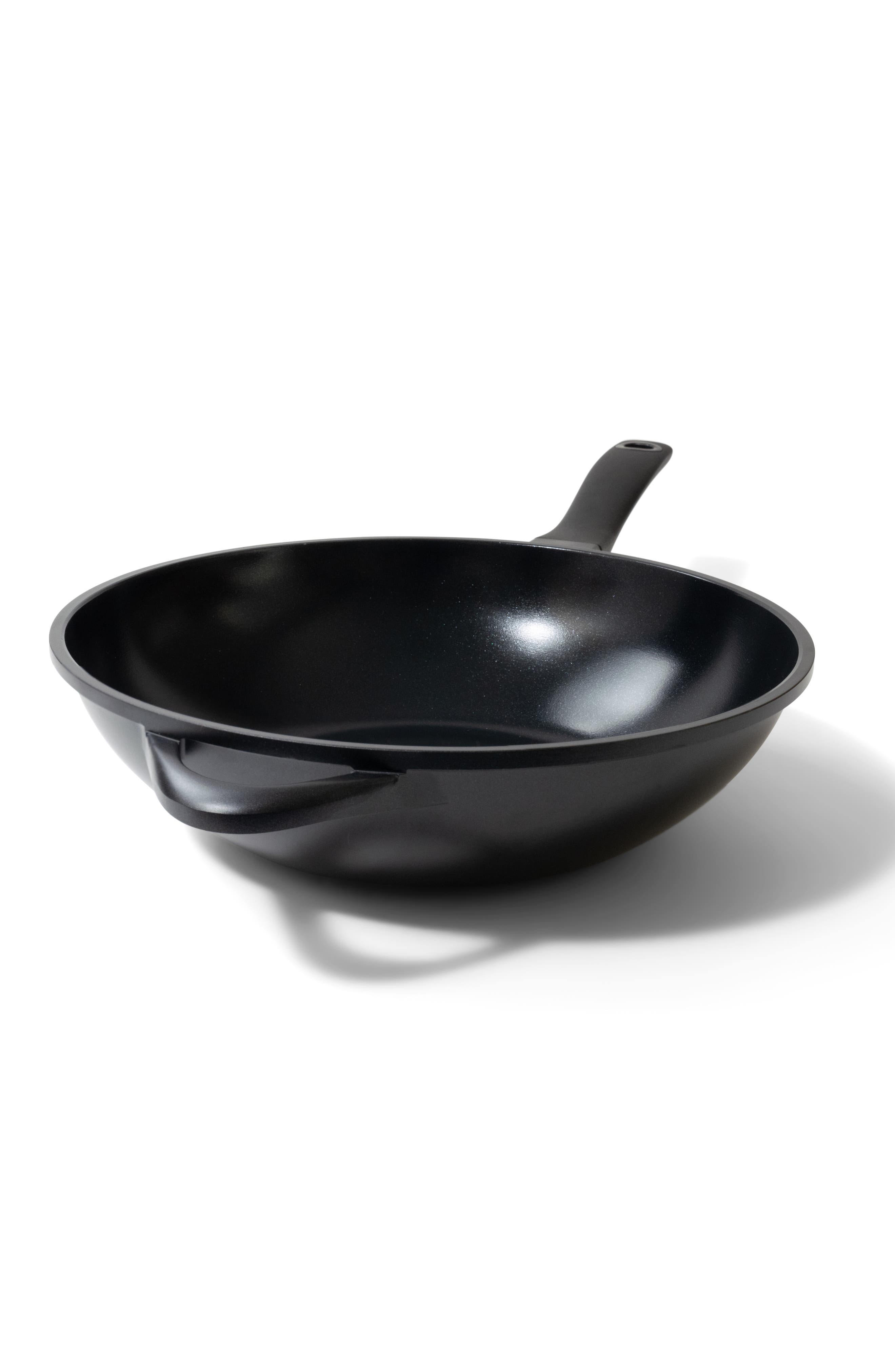 Alva Forest 12" Carbon Steel Wok in Black 