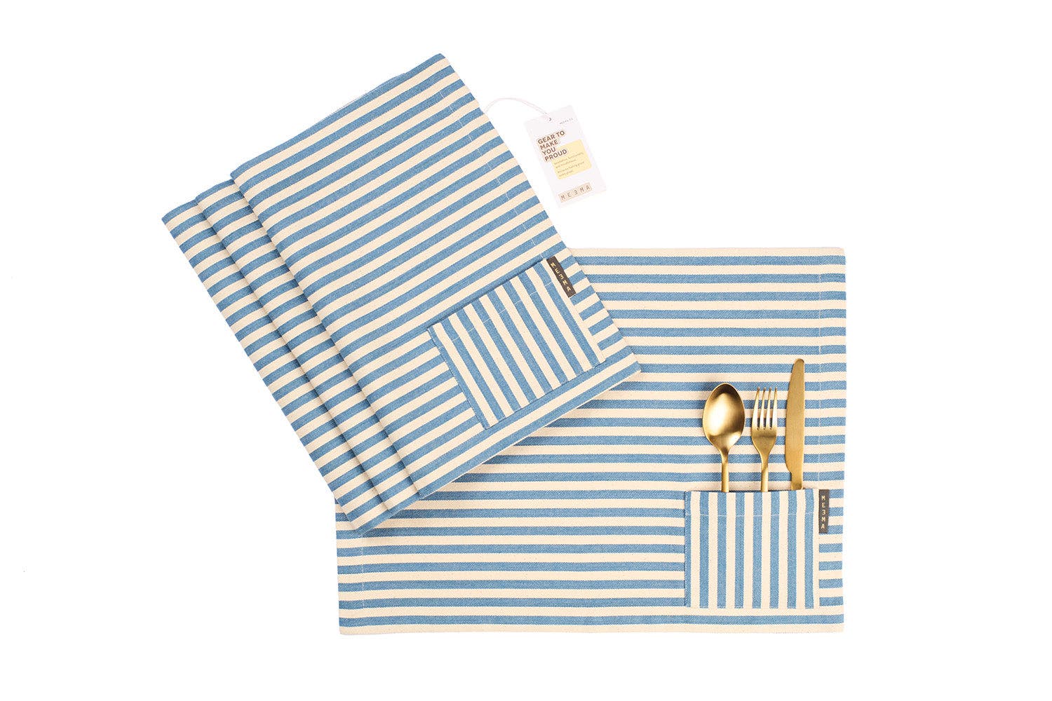 Striped - Blue