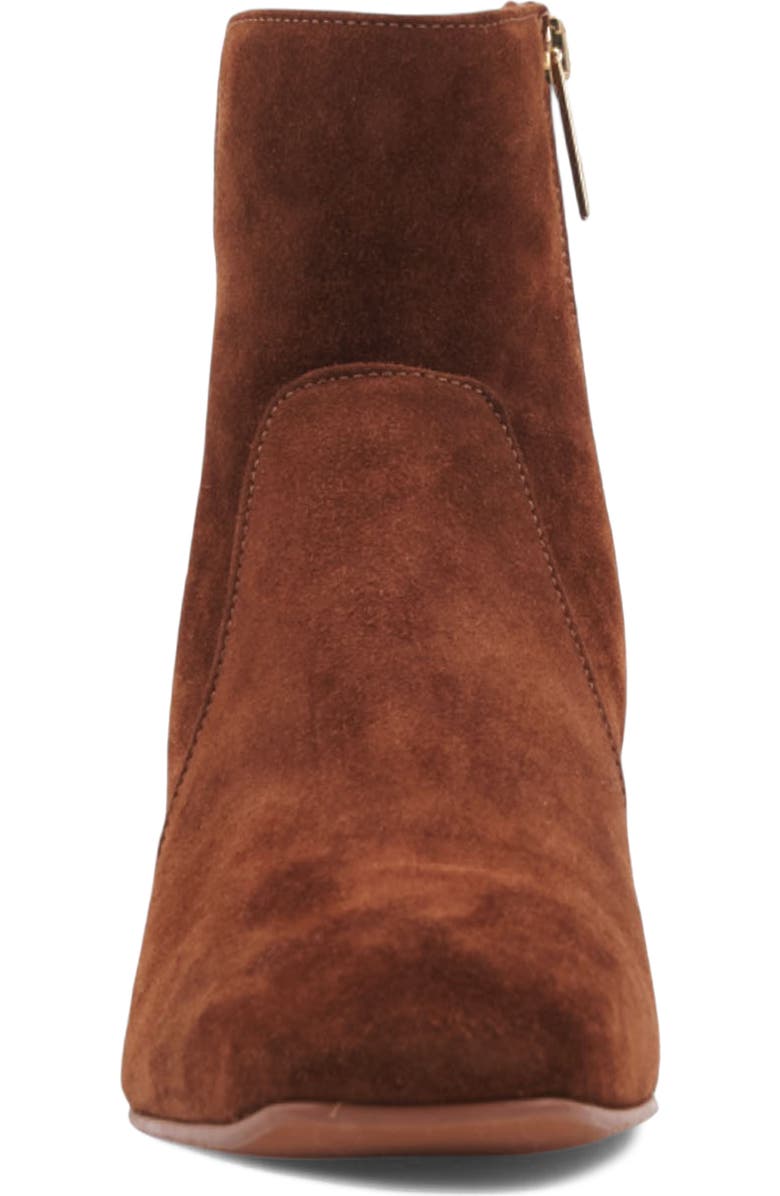 Aquatalia Siela Weatherproof Bootie, Alternate, color, Brandy Suede