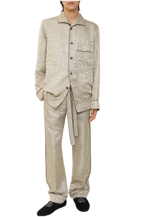 Sunflower Silk Pyjama Trousers