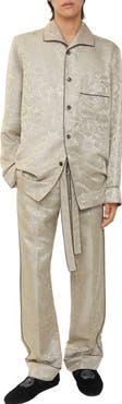 Burberry Sunflower Silk Pyjama Trousers