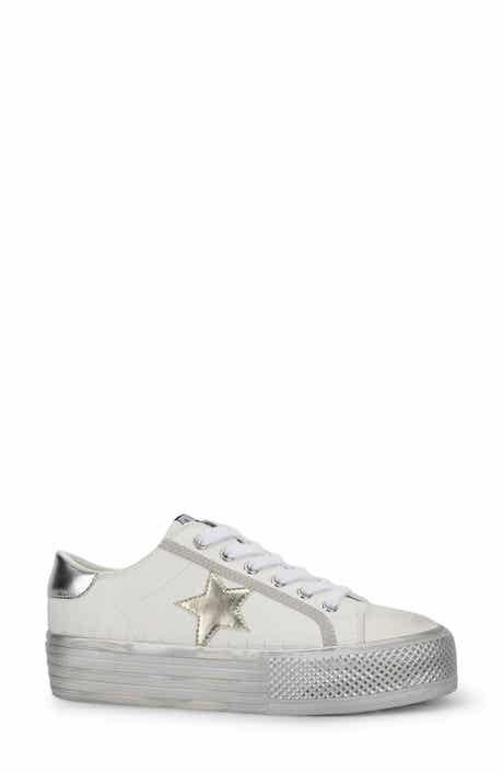 Amaze Platform Metallic Sneaker