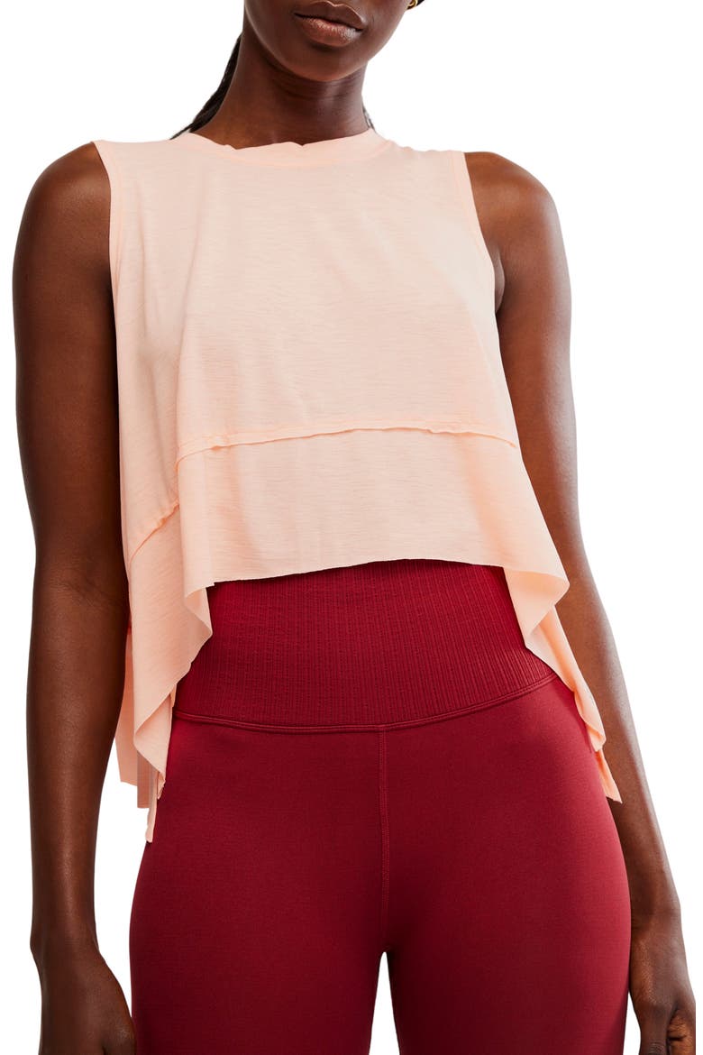 FP Movement Tempo Tank Top, Main, color, PASTEL PEACH