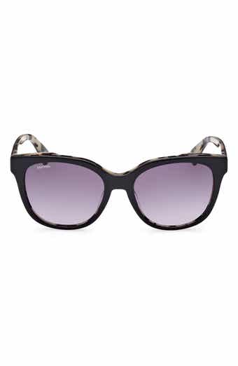 Max Mara 54mm Gradient Geometric Sunglasses