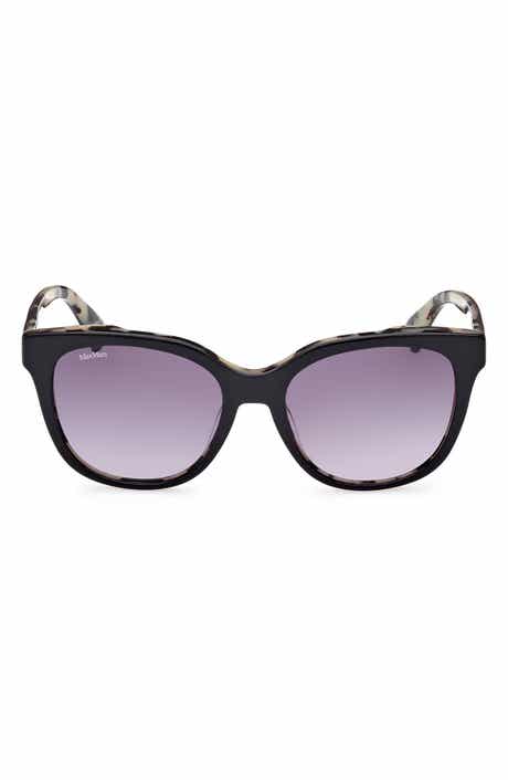Max Mara 54mm Gradient Geometric Sunglasses