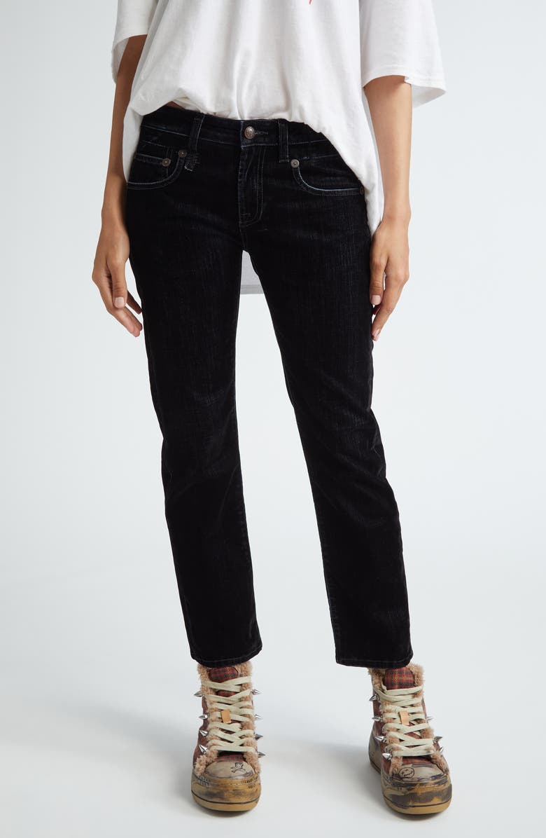 R13 Straight Leg Jeans, Main, color,