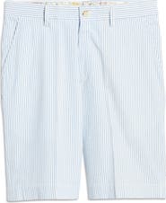 Berle Flat Front Seersucker Shorts