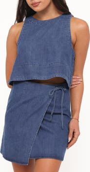 Petal & Pup Siena Sleeveless Boxy Crop Top
