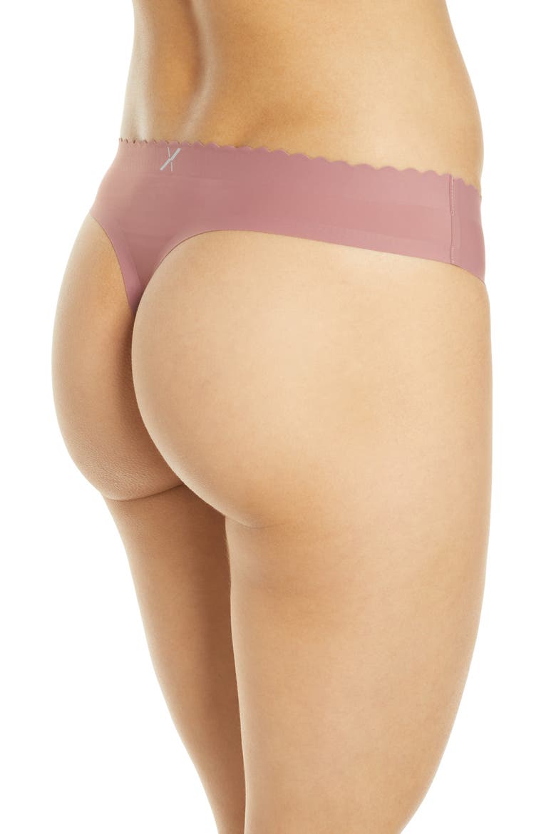 Essential Scallop Thong, Alternate, color, SWEET FIG