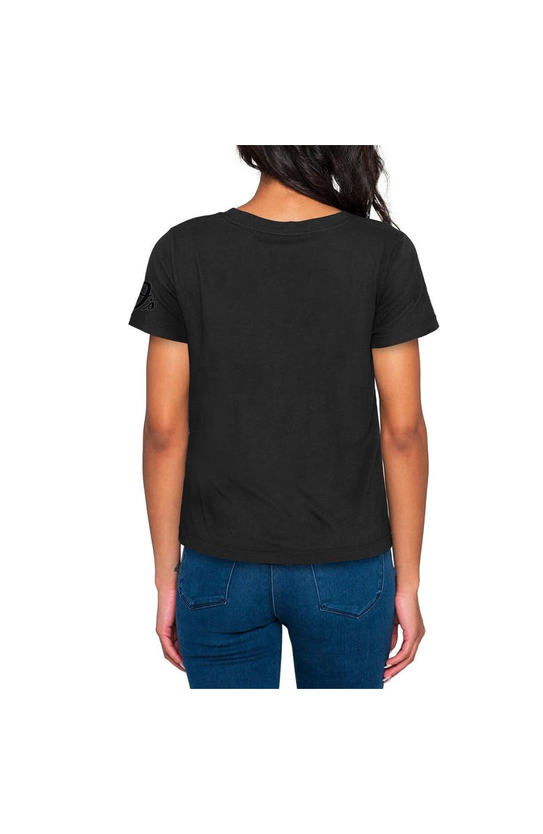 New Era Women's New Era  Black Baltimore Orioles 2023 City Connect Cap Logo T-Shirt, Alternate, color, Black