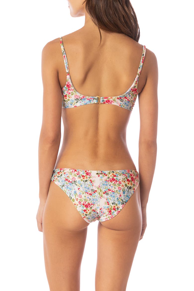 Love in Bloom Iconic Hipster Bikini Bottoms, Alternate, color, OPEN WHITE