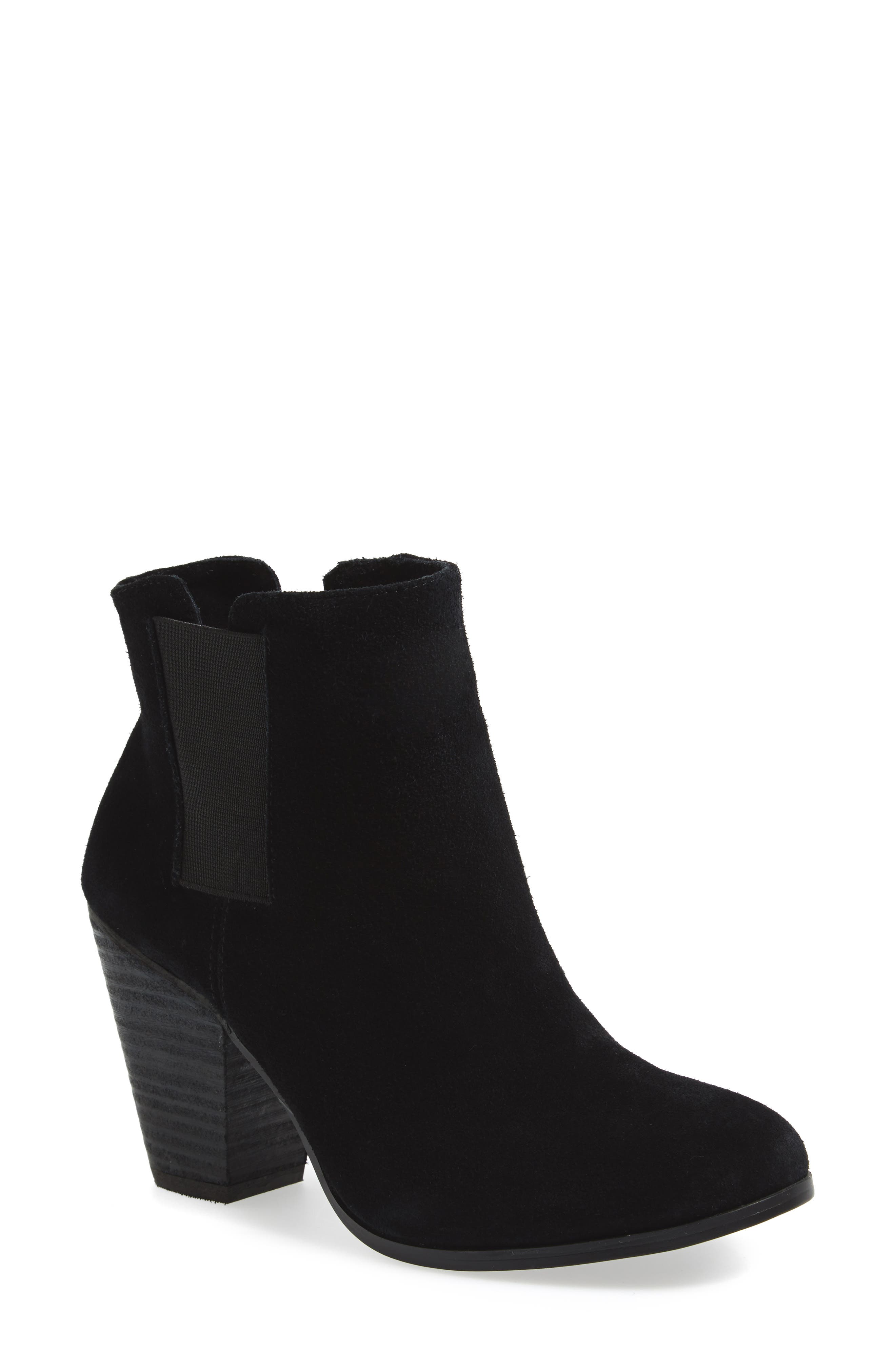 Sole Society 'Lylee' Suede Bootie, Main, color, 