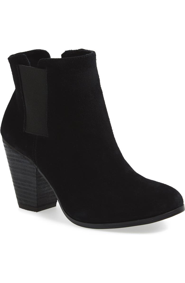 Sole Society 'Lylee' Suede Bootie, Main, color,