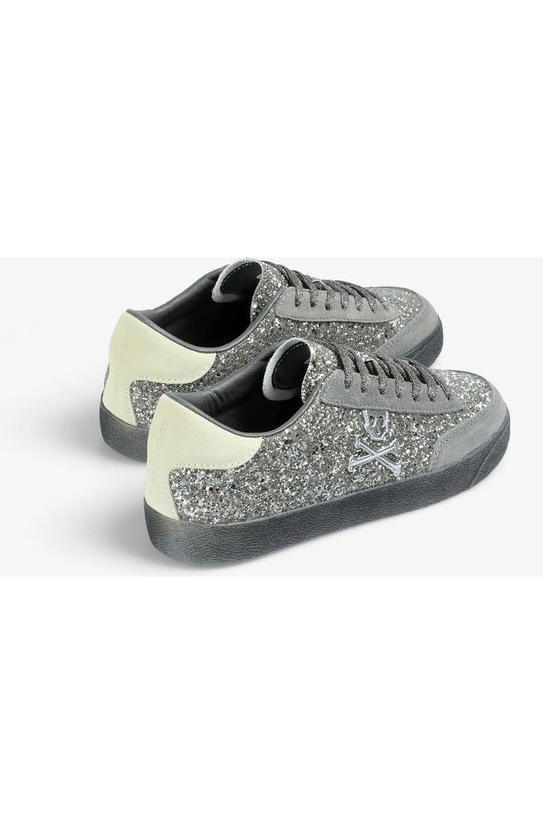 Scalpers Newgalaglitter Sneakers, Alternate, color, Grey