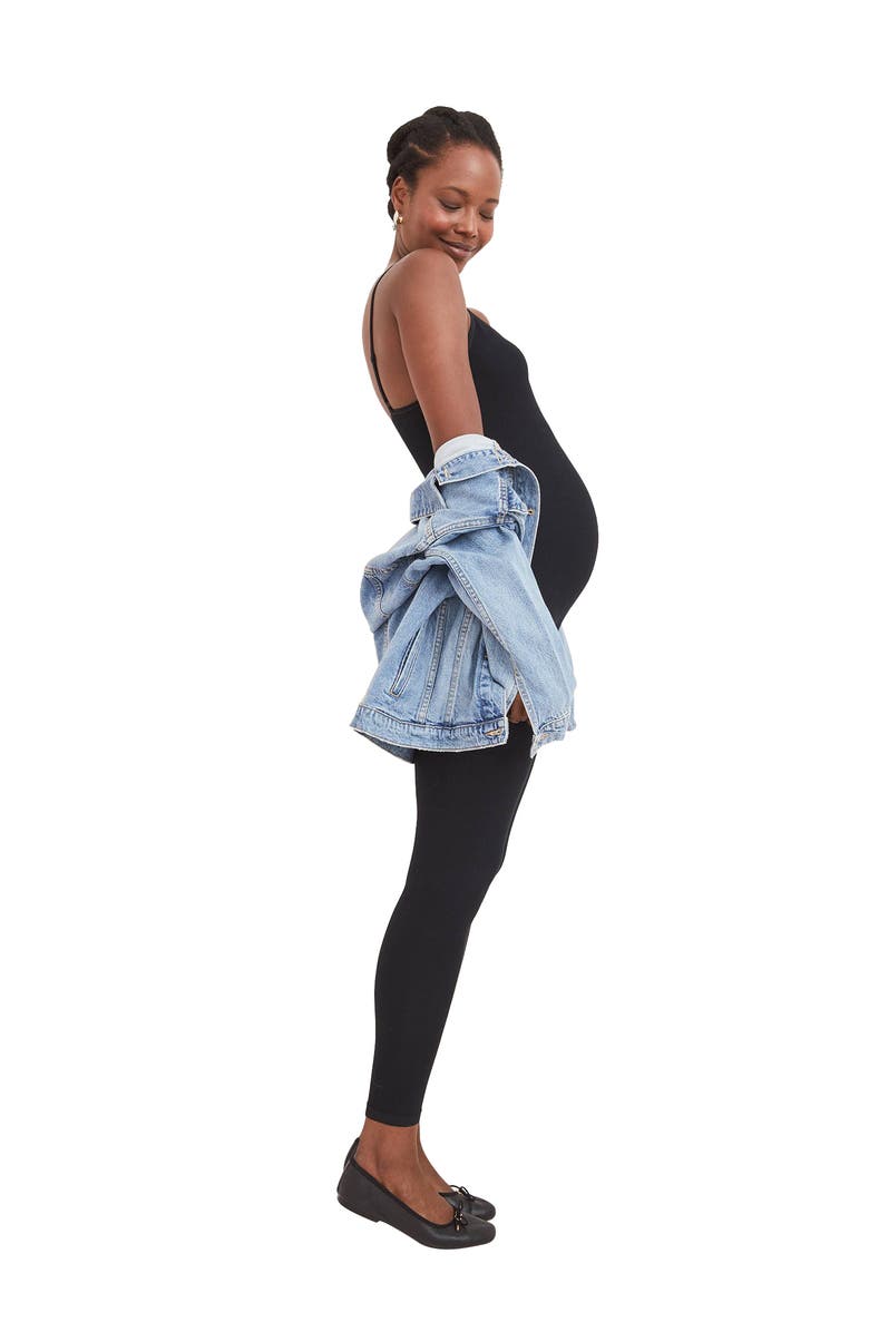 HATCH The Body Rib Unitard, Alternate, color, Black