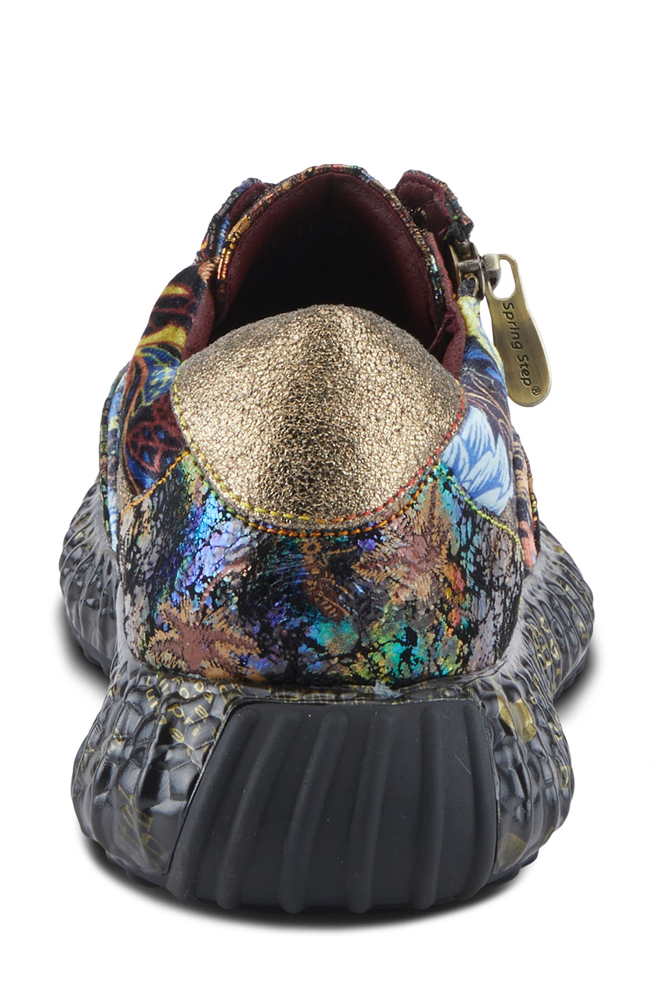 Javana Platform Sneaker, Alternate, color, GOLD MULTI