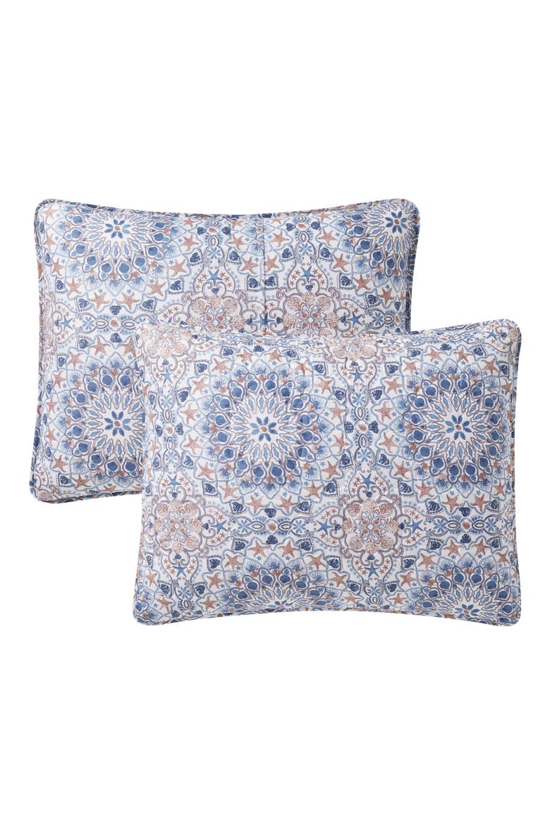 Sea Medallion 3-Piece Quilt Set, Alternate, color, BLUE/ MULTI