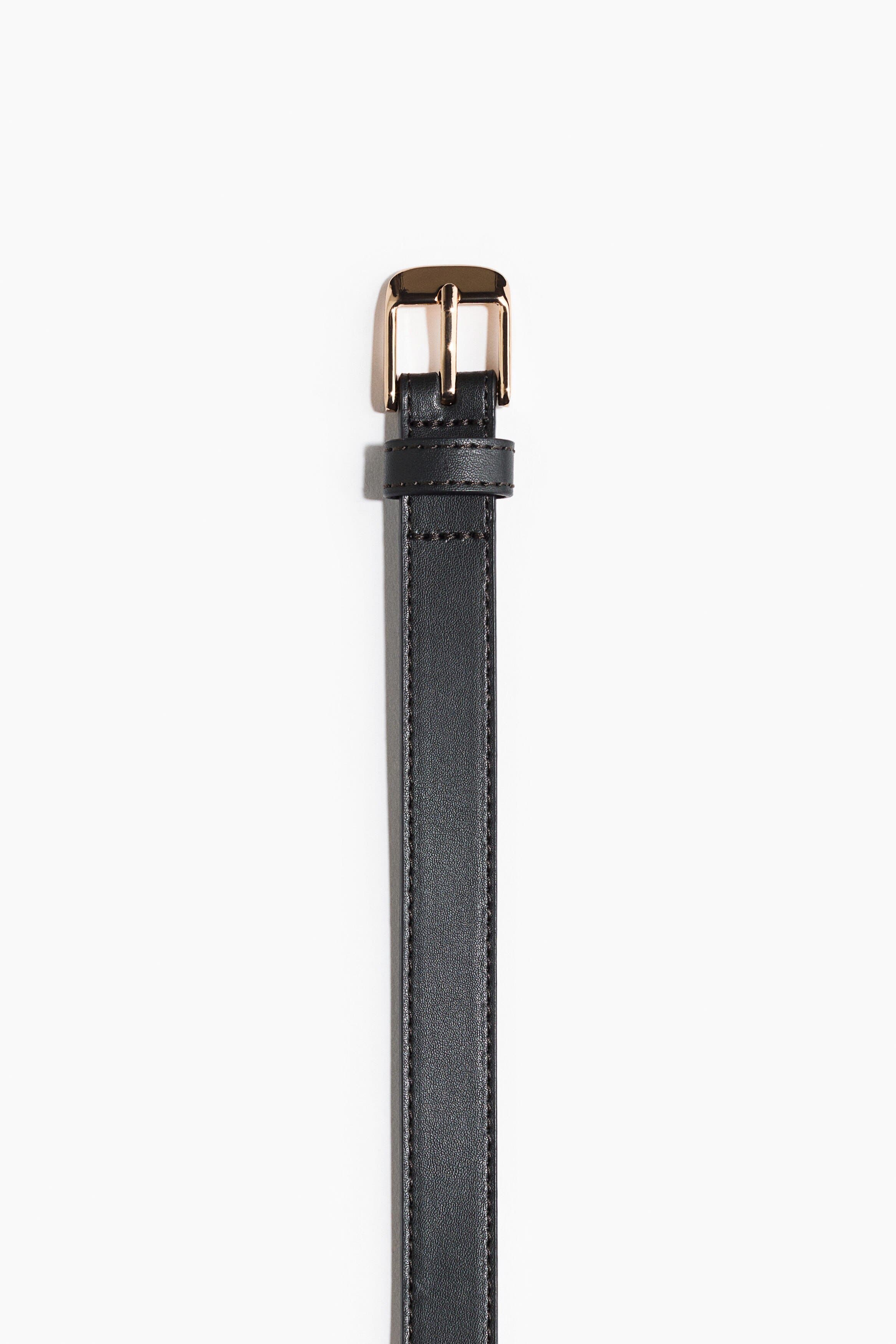 Split Leather Belt, Alternate, color, Dark green