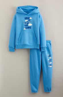 Tucker + Tate Kids' Printed Kanga Sweatshirt & Sweatpants Set