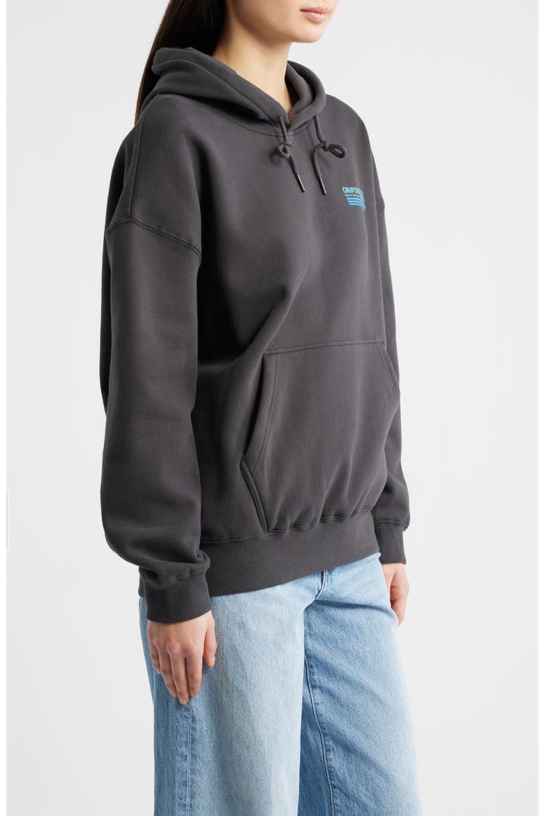 Ocean Break Heritage Hoodie, Alternate, color, CALI WASHED BLACK