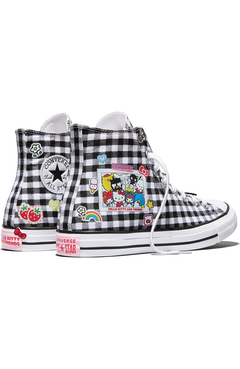 Converse Gender Inclusive Chuck Taylor All Star Canvas High Top Sneaker, Alternate, color, Black/ White/ Pink