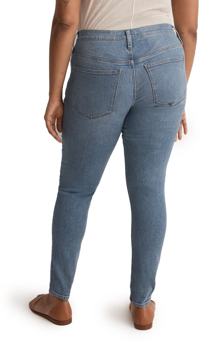 Madewell Mid Rise Skinny Jeans, Alternate, color, 