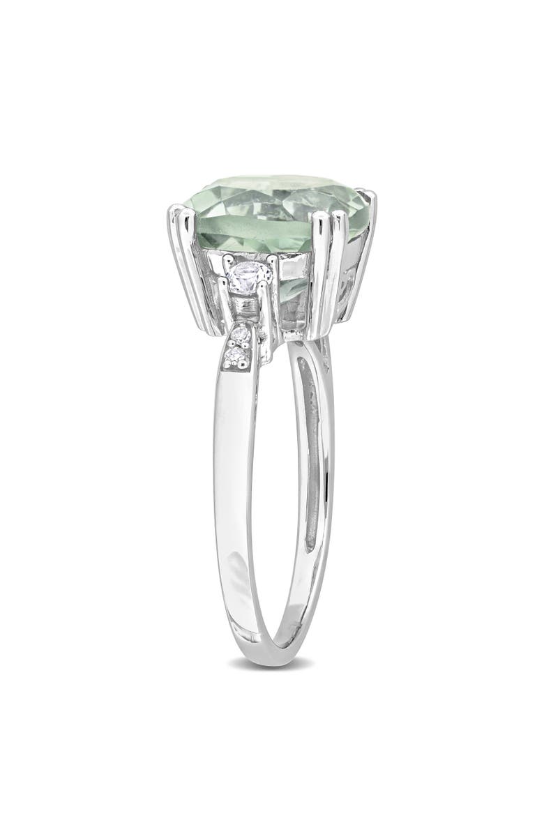 Julianna B. Gemstone and Diamond Cocktail Ring 10k, Alternate, color, 