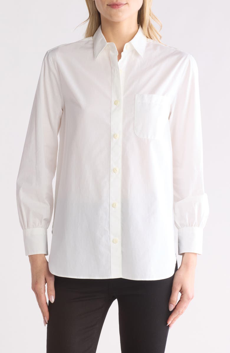 rag & bone Max Button Front Shirt, Main, color, 