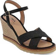 MIA AMORE Allisha Espadrille Wedge Sandal