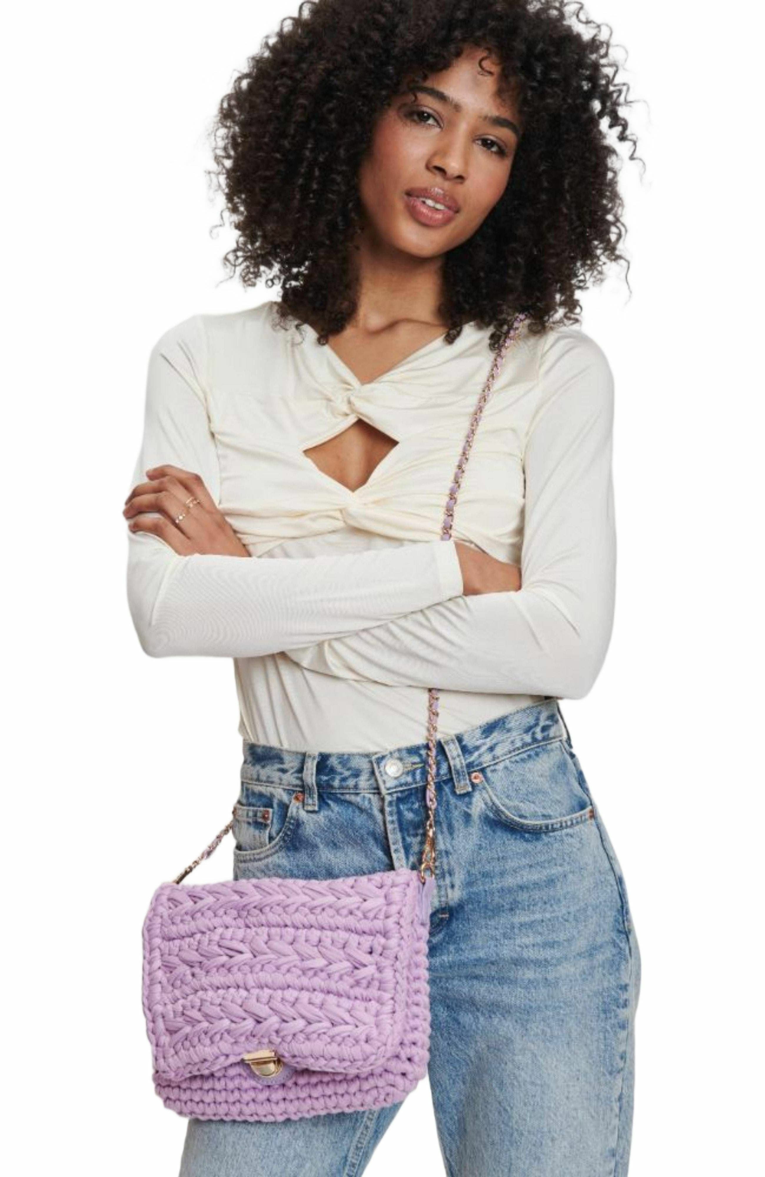 MODA LUXE Annalise Crossbody, Alternate, color, Lavender