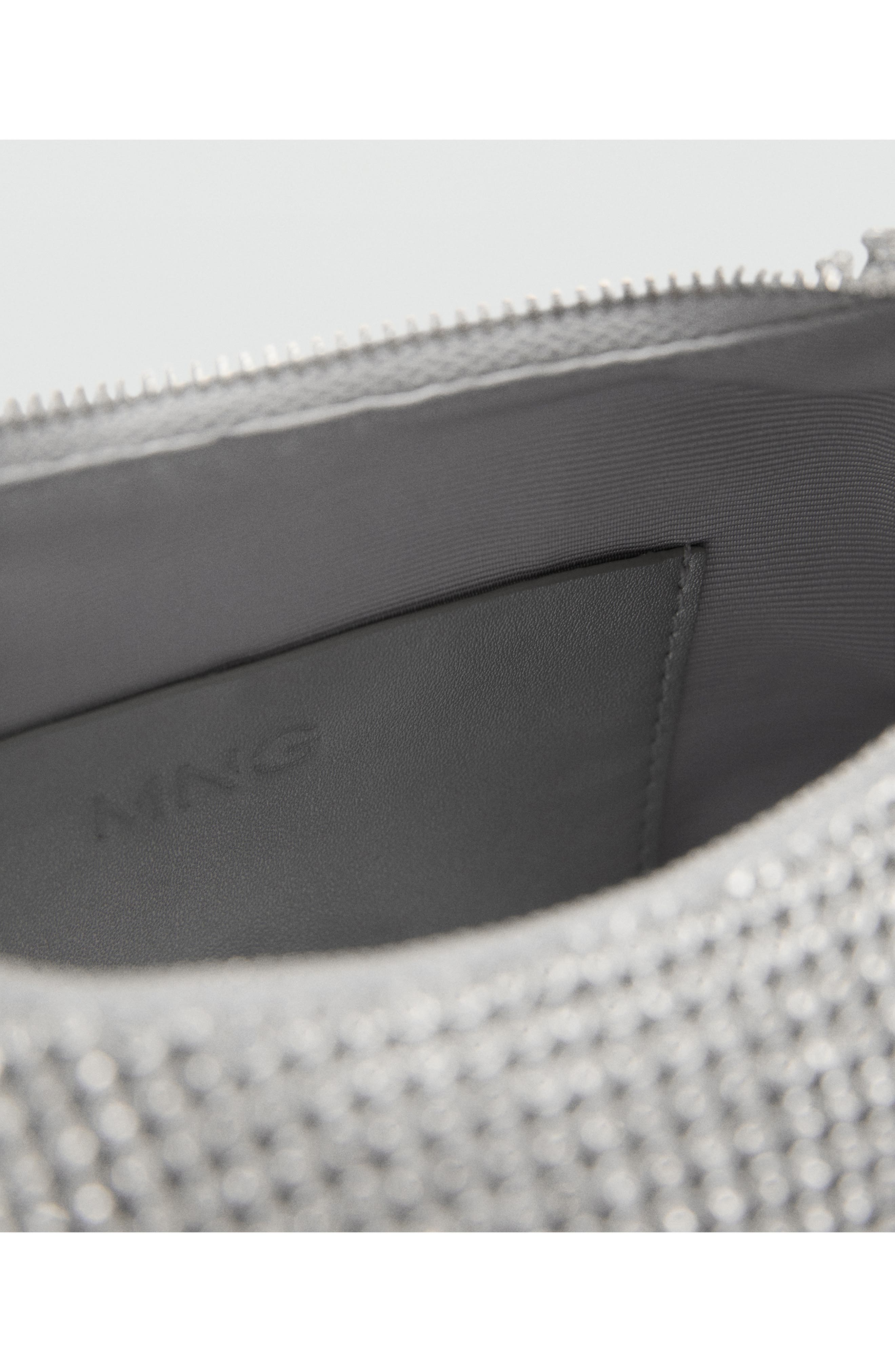 MANGO Chain Strap Crystal Shoulder Bag, Alternate, color, 