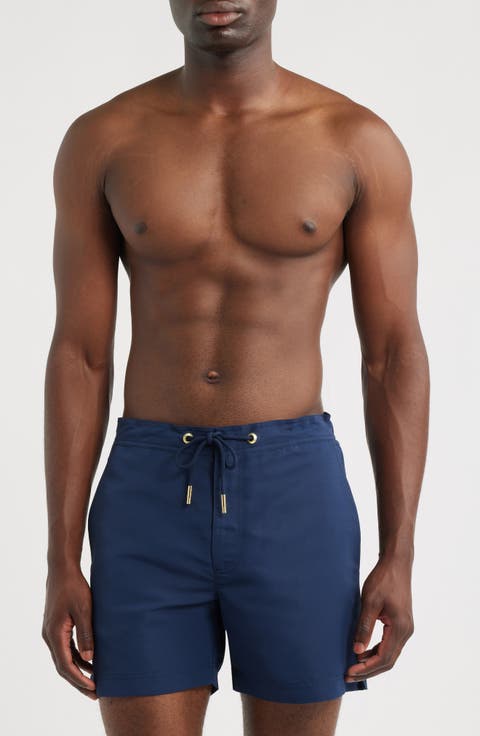 Oceano Drawstring Swim Trunks