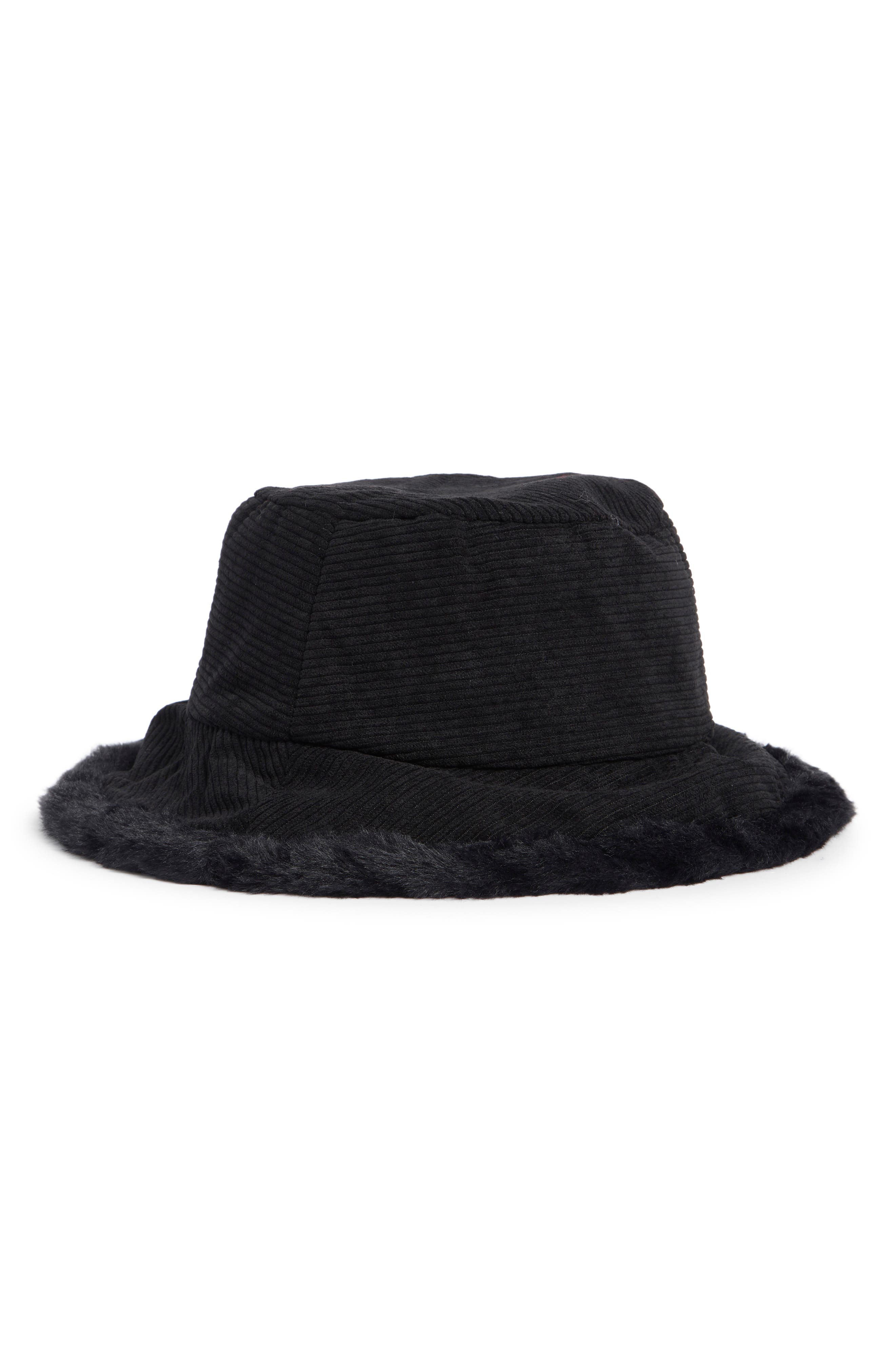 Nanette Lepore Corduroy Bucket Hat