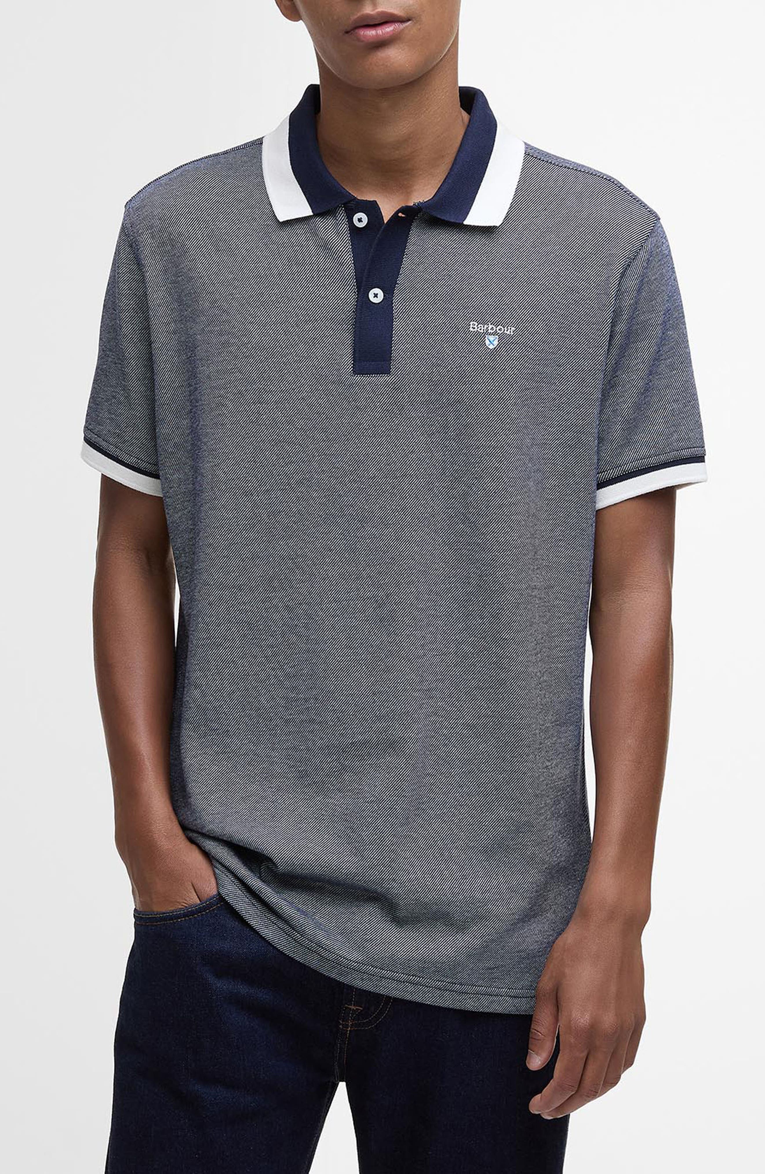 Helwith Tailored Fit Cotton Polo