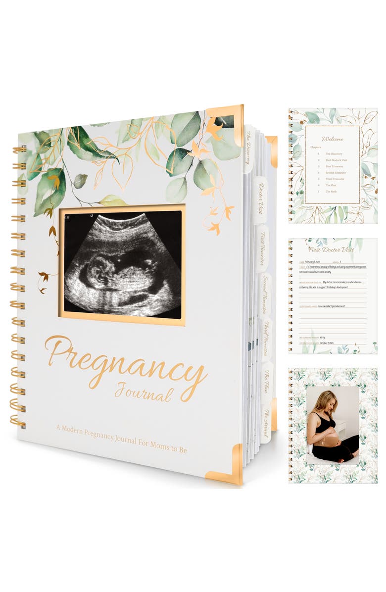 KeaBabies Inspire Pregnancy Journal, Main, color, Alpine
