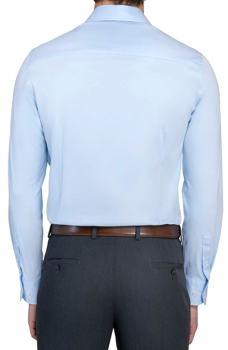 W.R.K Slim Fit Solid Reworked Dress Shirt, Alternate, color, Light Blue