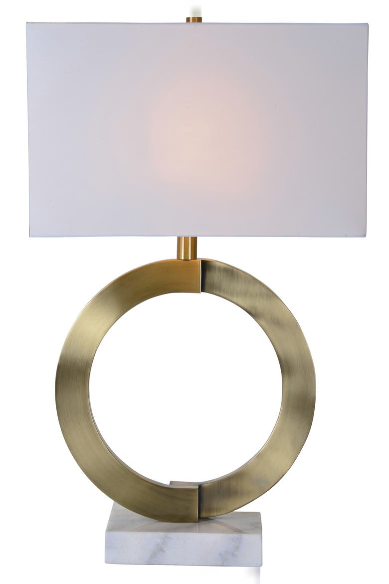 Skylar Iron & Marble Table Lamp, Alternate, color, NO COLOR