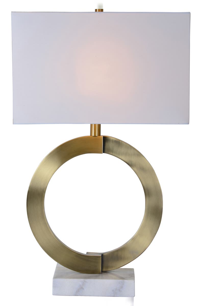 Renwil Skylar Iron & Marble Table Lamp, Alternate, color,