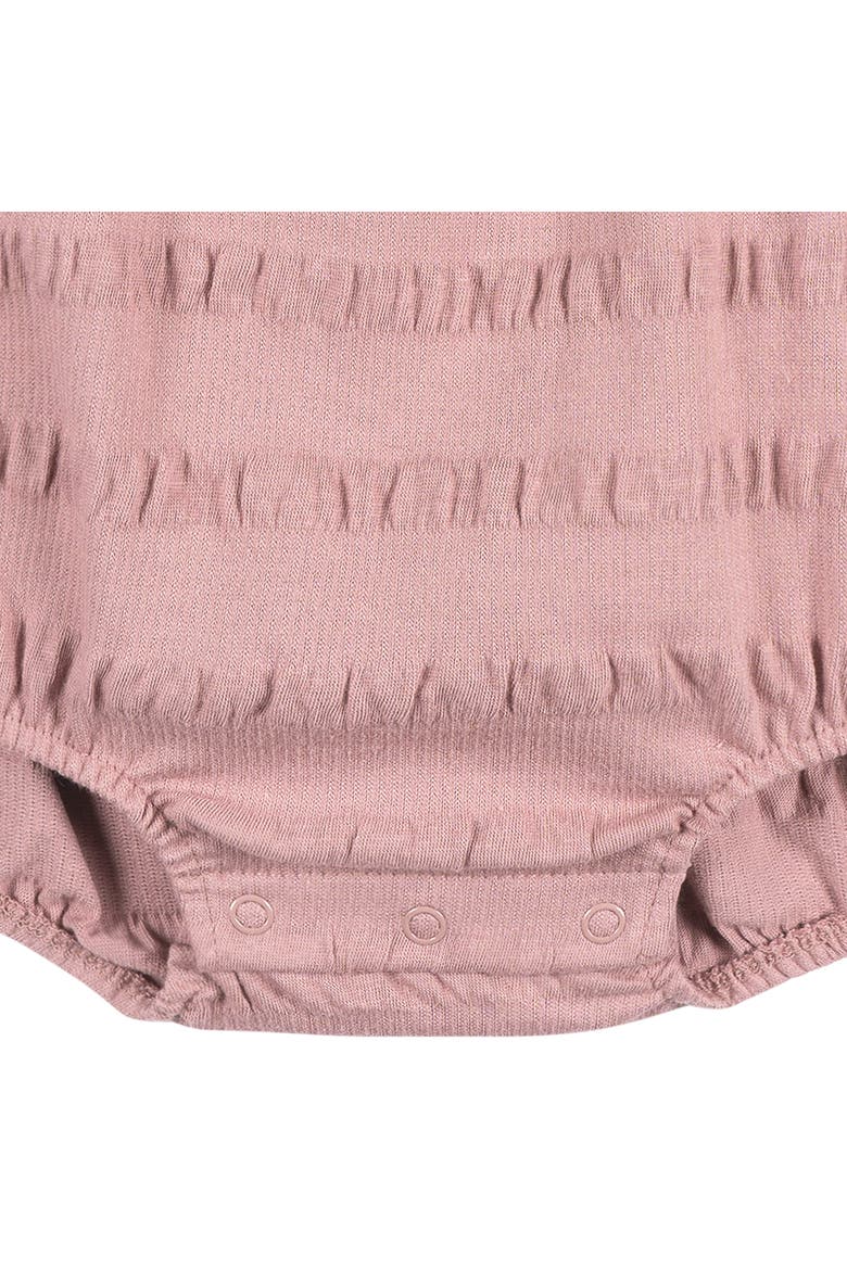 Bubble Romper, Alternate, color, Woodrose