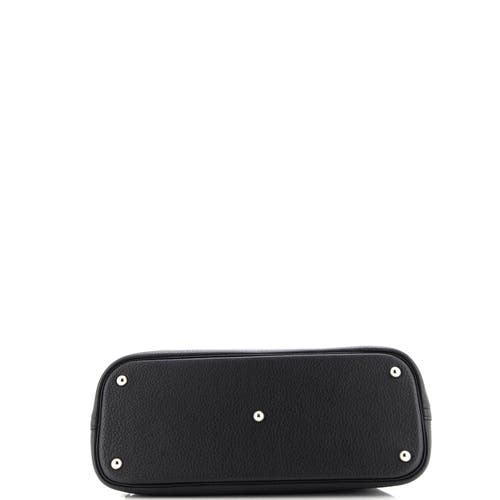 Pre-owned Hermes  Hermes Bolide Bag Clemence 31 In Black