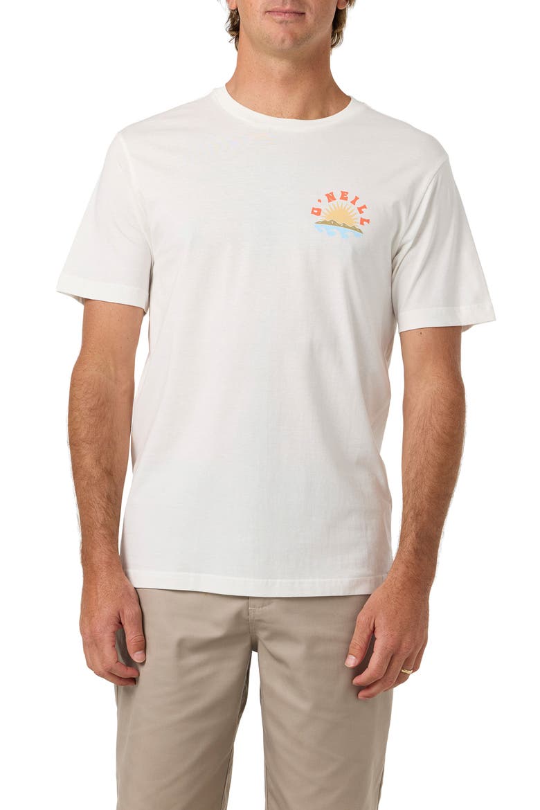 Solar Scenic Graphic T-Shirt, Main, color, TOFU