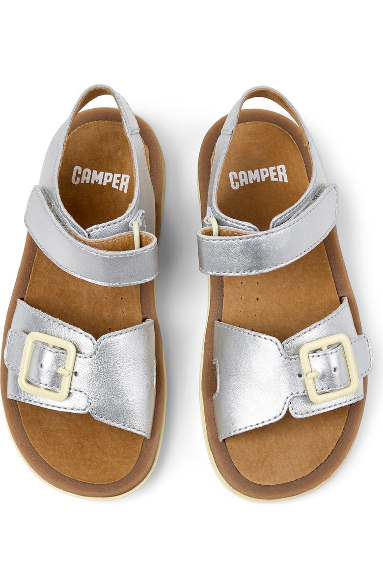 Camper Kids' Bicho Twins Mismatch Sandal, Alternate, color, Medium Gray