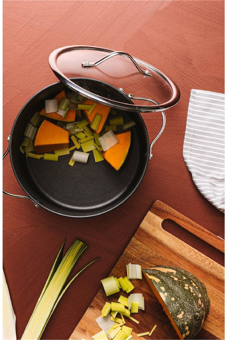iD3® Stockpot with Lid 8qt, Alternate, color, BLACK