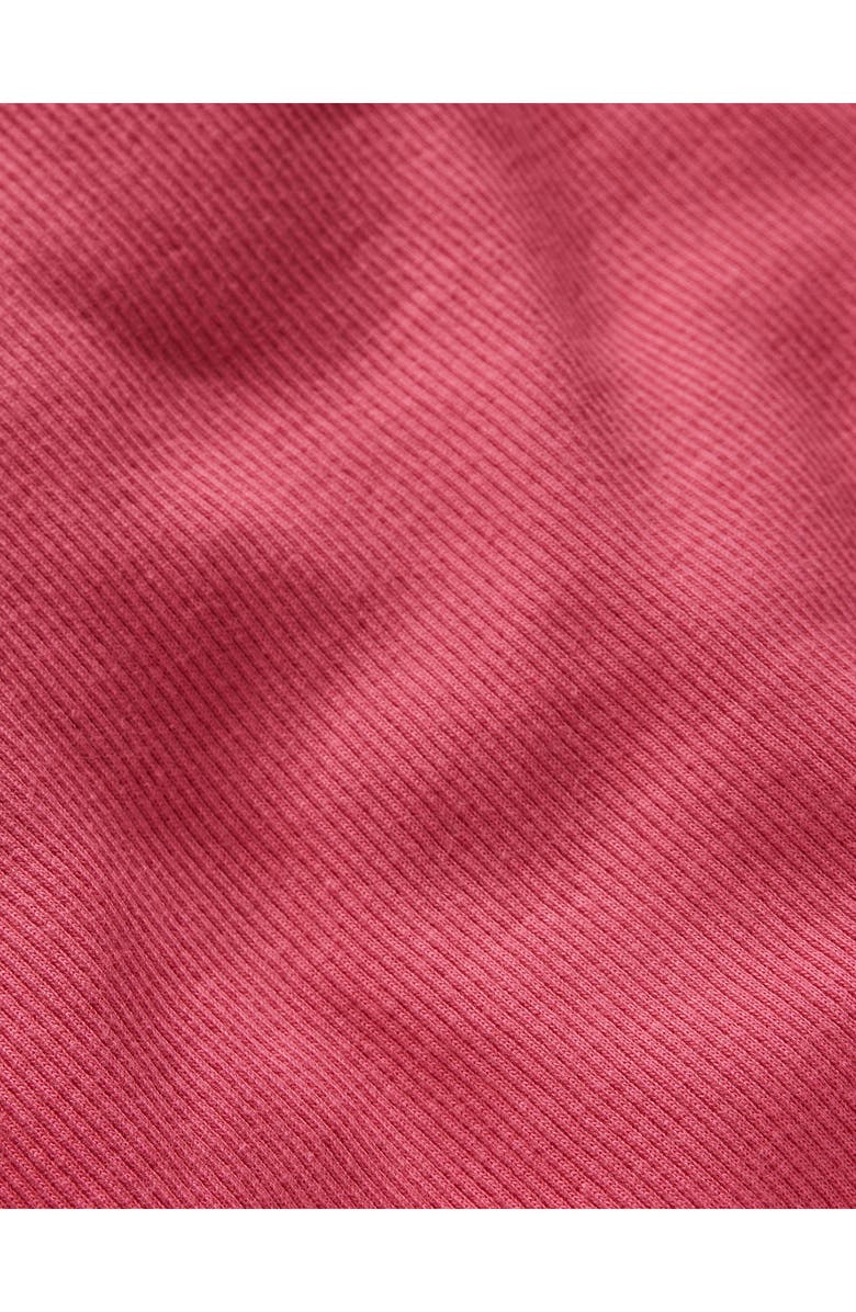 Mini Boden Kids' Long Sleeve Cotton Rib T-Shirt, Alternate, color, Rose Pink
