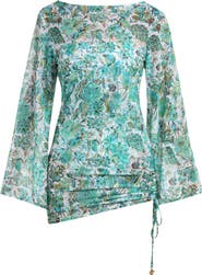 Sunshine 79 Free Spirit Long Sleeve Cover-Up Tunic