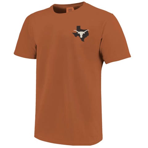 Unisex  Burnt Orange Texas Longhorns Bevo State Hyper Local Comfort Colors T-Shirt