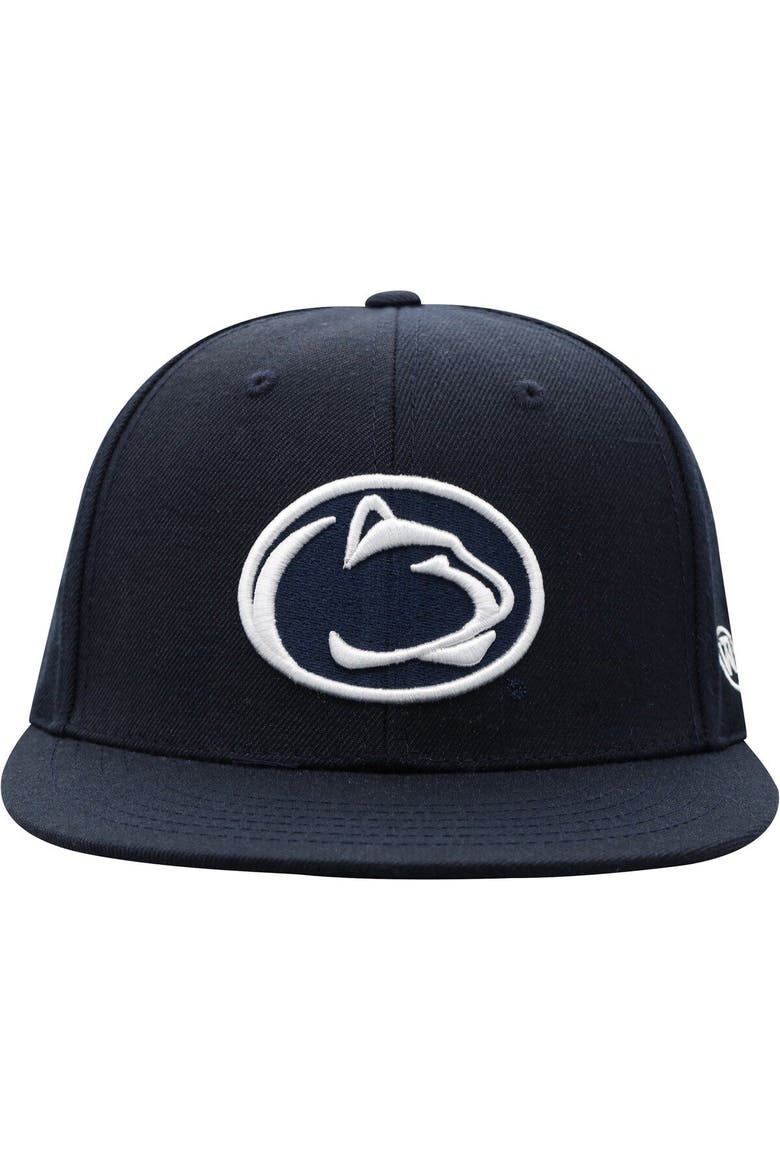 Men's Top of the World Navy Penn State Nittany Lions Team Color Fitted Hat, Alternate, color, Navy