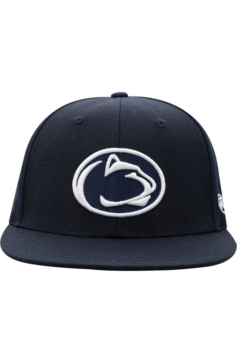 TOP OF THE WORLD Men's Top of the World Navy Penn State Nittany Lions Team Color Fitted Hat, Alternate, color, Navy